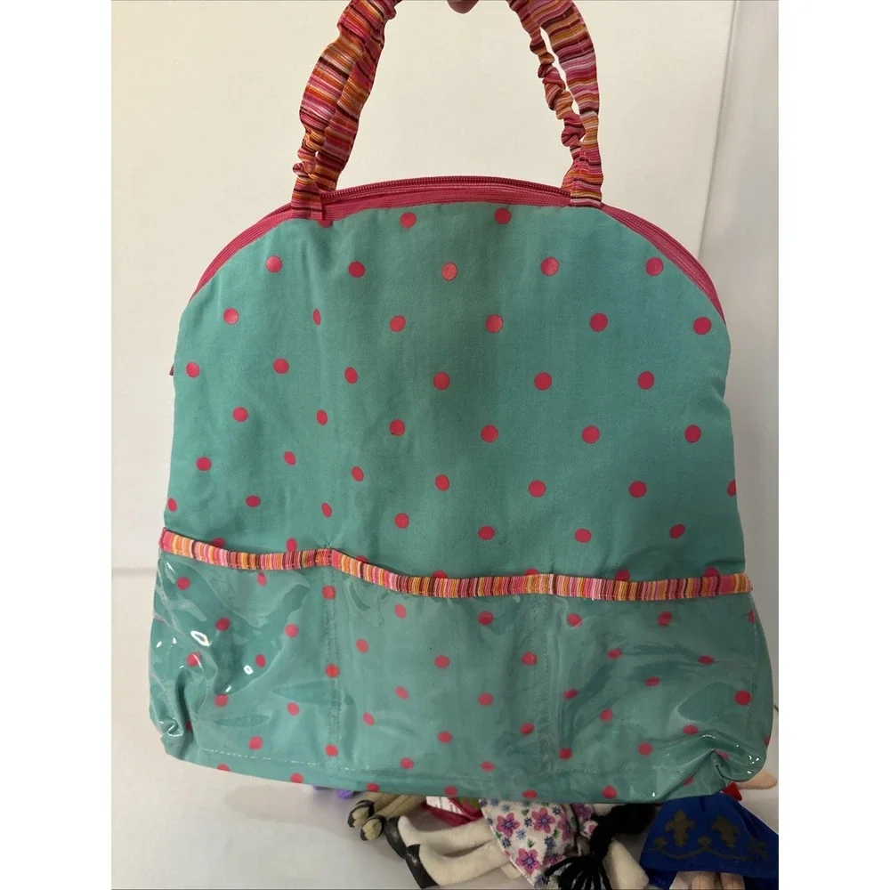 Culture Club Kids 5 Soft Dolls Carrying‎ Case International Spain France Swahili